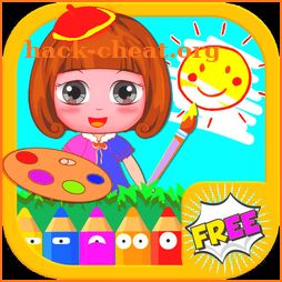 Toddler Game Coloring Byby icon