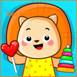Toddler games for 2+ year baby icon