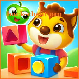 Toddler Learning Fruit Games: shapes and colors icon