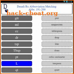 Top 200 Pharmacy Abbreviations icon