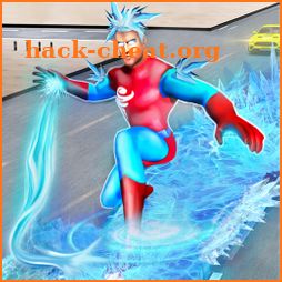 Tornado Ice Hero: Speed Hero Robot Games icon