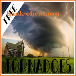 Tornadoes, storms, hurricanes icon