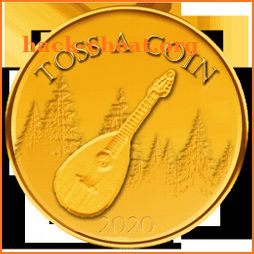 Toss a coin icon