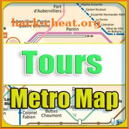 Tours France Metro Map Offline icon