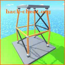 Tower builder 3D icon