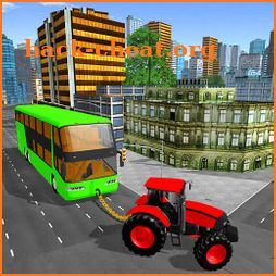 Towing Tractor Simulator: Tractor Pull Bus Game icon