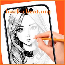 Trace and Draw Sketch Drawing icon
