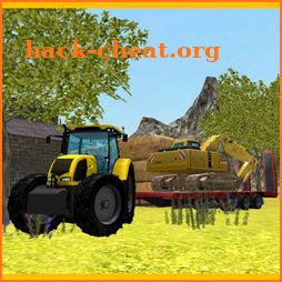 Tractor Driving 3D: Excavator Transport icon