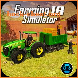 Tractor Driving Plow Farming Simulator Game icon