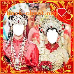 Traditional Wedding Couple Photo Frames icon