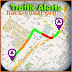 Traffic Alerts with Navigation, Maps & Directions icon