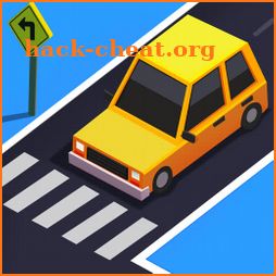 Traffic Car Turn- Highway Road icon