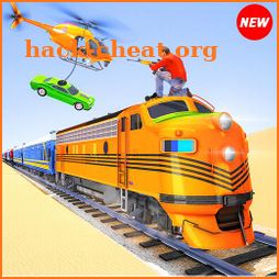 Train Robbery Car Theft - Train Transport Games icon