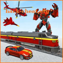 Train Robot - Police Car Game icon