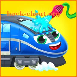Train wash icon