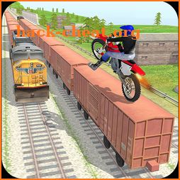 Tricky Bike Train Stunts Trail icon