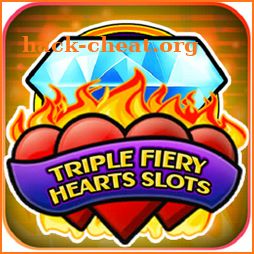 Triple Fiery Hearts | Slot Machine icon