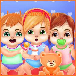 Triplet Baby Care Nursery Newborn Daycare icon