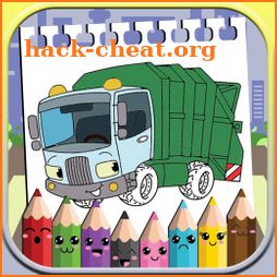 Truck Coloring Book icon