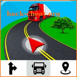 Truck Gps Navigation Free Offline icon