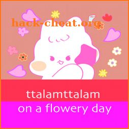 ttalamttalam on a flowery day icon
