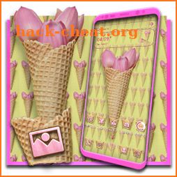 Tulip Ice Cream Launcher Theme icon