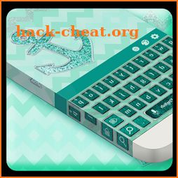Turquoise Blue Keyboard Theme icon