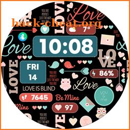 TVV Valentine's Day Watch Face icon