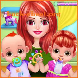 Twin Baby Care Nanny Nursery icon
