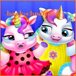 Twin Baby Unicorn Daycare - Care & Dress Up icon