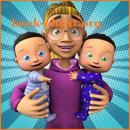 Twin Newborn Baby Care - Babysitter Daycare Game icon