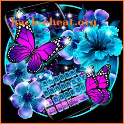 Twinkle Flower Butterfly Keyboard icon