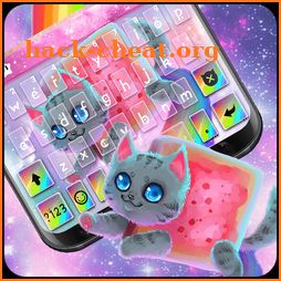 Twinkle Rainbow Cat Keyboard Theme icon