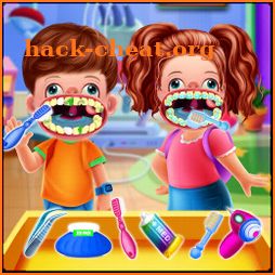 Twins Baby Dental Care Games icon
