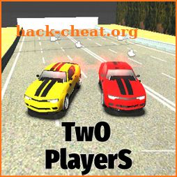 Two Player Racing 3D - 2 Player Car Race icon