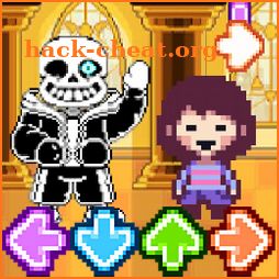 Undertale but FNF gameplay icon