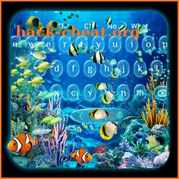 Underwater Aquarium Fish Keyboard icon