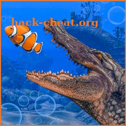 Underwater Crocodile Simulator – Crocodile Games icon