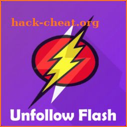 Unfollow Flash icon