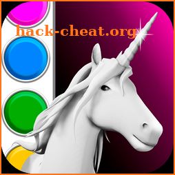 Unicorn 3D Coloring Book icon