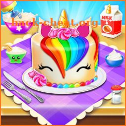 Unicorn Cake Maker🦄🎂: Baking Games For Girls icon