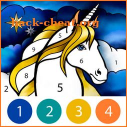 Unicorn Color by Number icon