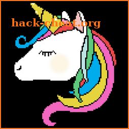 Unicorn Color By Number - Paint Book icon