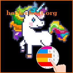 Unicorn: Color by Number - Pixel Art icon