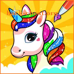 Unicorn Coloring Book & Unicorn Games for Girls icon