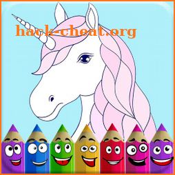 Unicorn Coloring Book: Kids Coloring Pages icon
