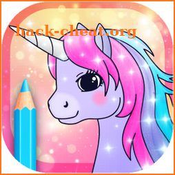 Unicorn Coloring Pages with Animation Effects icon