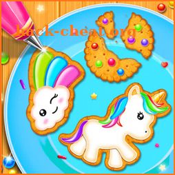 Unicorn Cookie Chef: Dessert Cooking Game icon