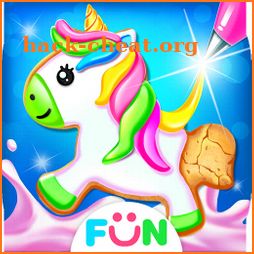 Unicorn Cookie Maker – Bakery Food Games icon