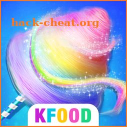 Unicorn Cotton Candy - Cooking Games for Girls icon